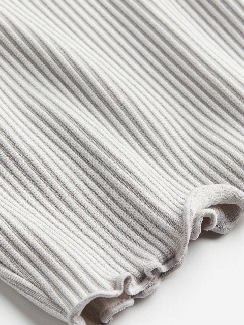 H&M Ribbed Off-The-Shoulder Top