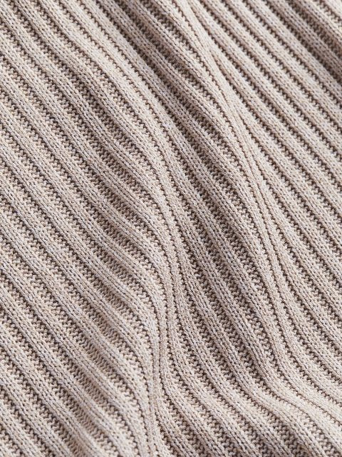 H&M Ribbed V-Neck Dress
