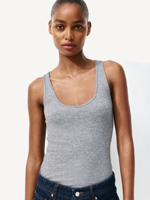 H&M Ribbed Vest Top