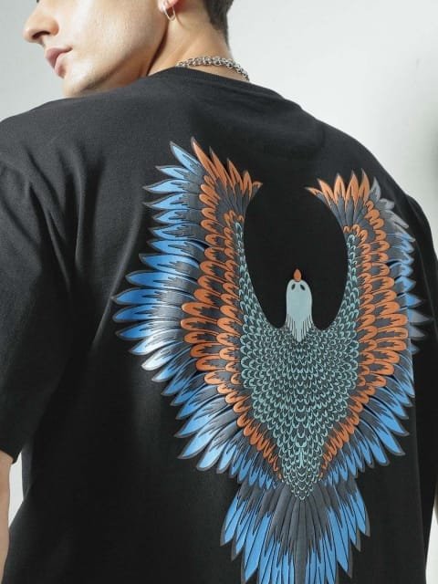 H&M Round Neck Printed T-Shirt