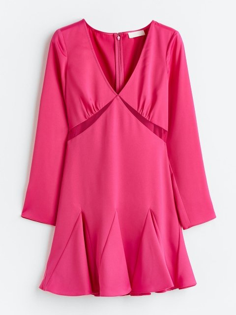 H&M Satin Crepe Dress
