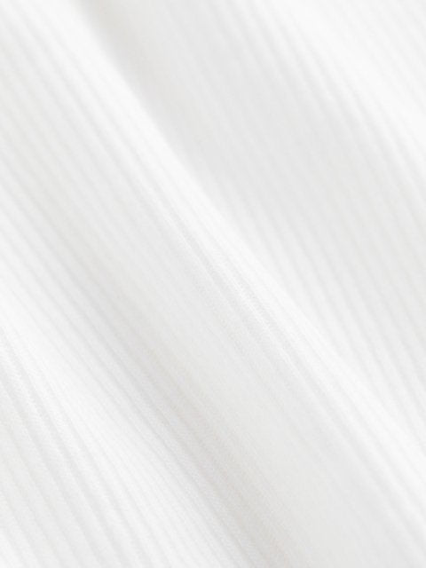 H&M Sheer Ribbed Top