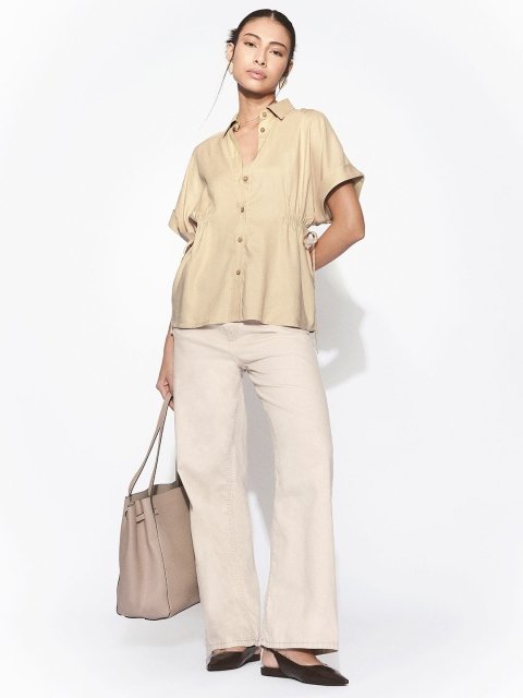 H&M Shirt Collar Woven Shirt