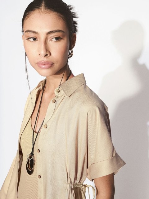 H&M Shirt Collar Woven Shirt