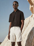 H&M Short-Sleeved Cotton Shirt