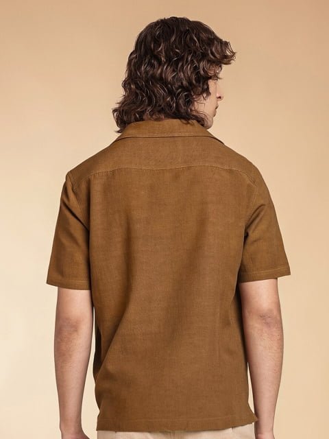H&M Short-Sleeved Cotton Shirt