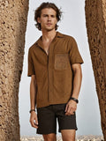H&M Short-Sleeved Cotton Shirt