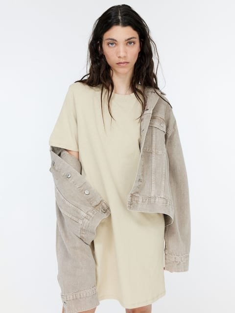 H&M Shoulder Pad T-Shirt Dresses