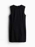 H&M Sleeveless Twill Bodycon Mini Dress