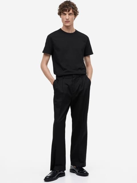 H&M Slim Fit Cotton T-Shirt