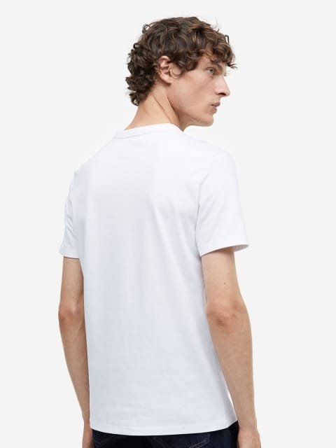 H&M Slim Fit Cotton T-Shirt