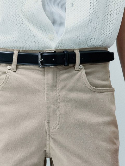 H&M Slim Fit Cotton Twill Shorts