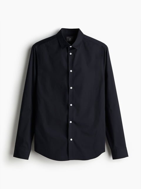 H&M Slim Fit Easy-Iron Shirt