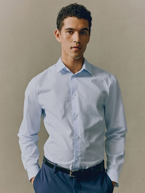 H&M Slim Fit Easy-Iron Shirt