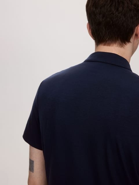 H&M Slim Fit Lyocell Polo Shirt