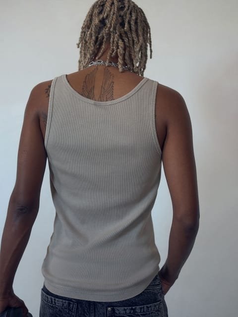H&M Slim Fit Ribbed Vest Top