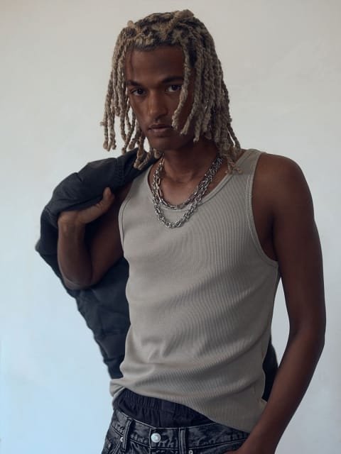 H&M Slim Fit Ribbed Vest Top