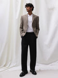 H&M Slim Fit Scuba Zip-Top Shirt Collar Sweatshirts