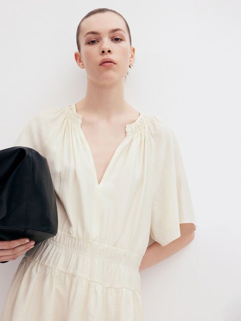 H&M Smock-Detail Dress