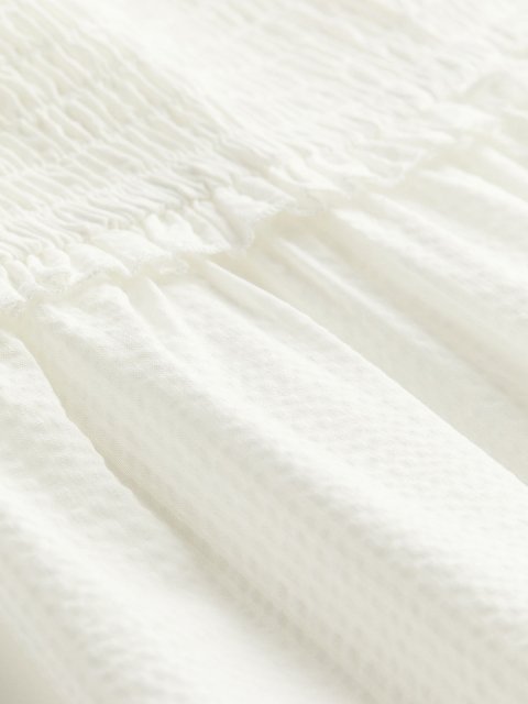 H&M Smocked-Bodice Dress