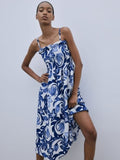 H&M Smocked-Bodice Dress