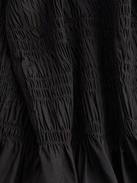 H&M Smocked Off-The-Shoulder Dress