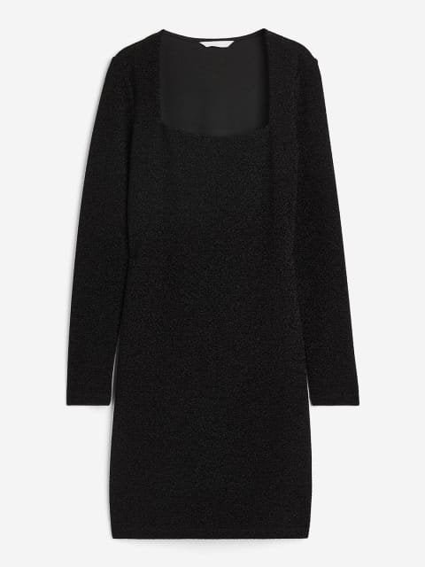 H&M Square-Neck Bodycon Dress
