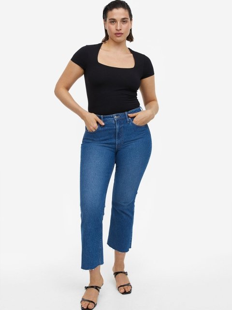 H&M Square-Neck Top