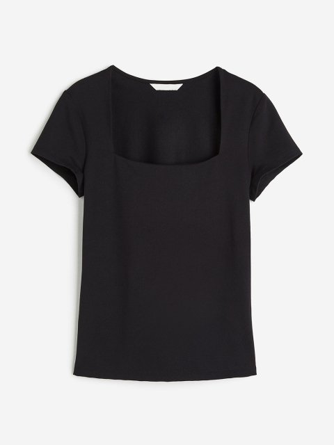 H&M Square-Neck Top