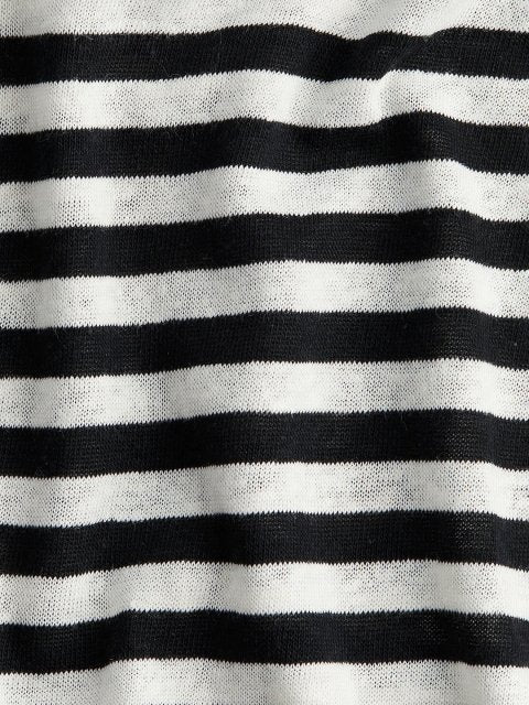 H&M Striped Midi Dress