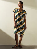 H&M Striped Short Dress