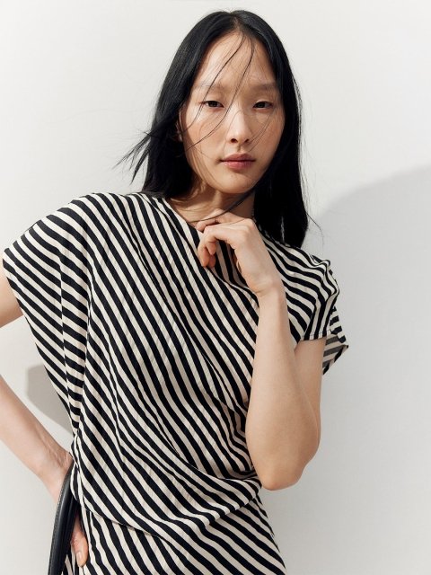 H&M Tapered-Waist Dress