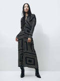 H&M Tapered-Waist Dress