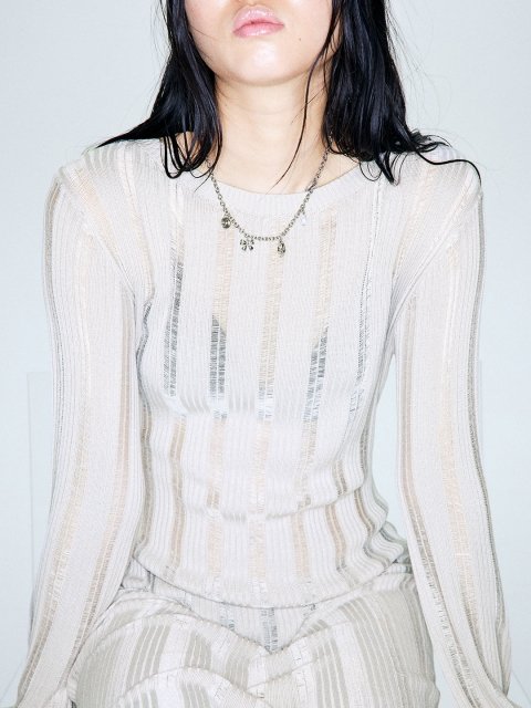 H&M Textured-Knit Bodycon Dress