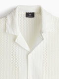 H&M Textured-Knit Resort Shirts