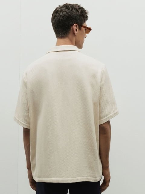 H&M Textured Resort Shirt