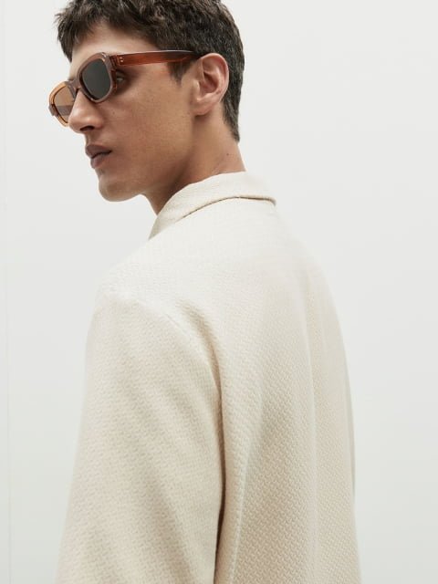 H&M Textured Resort Shirt