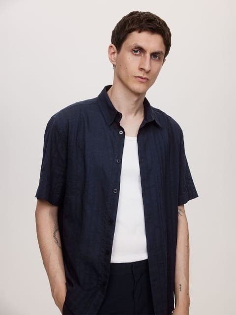 H&M Textured Shirts