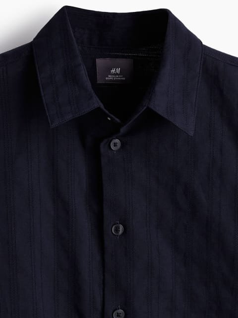 H&M Textured Shirts