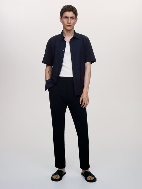 H&M Textured Shirts
