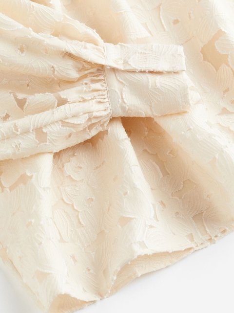 H&M Textured-Weave Blouse