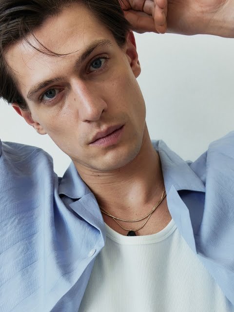 H&M Textured-Weave Resort Shirts