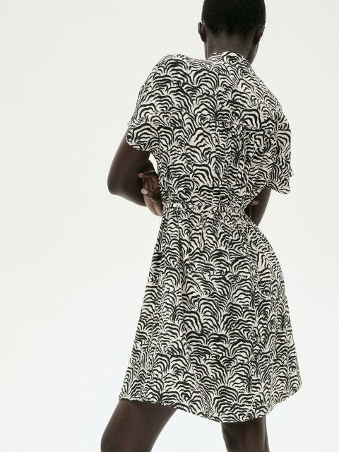 H&M Tie-Belt Dress
