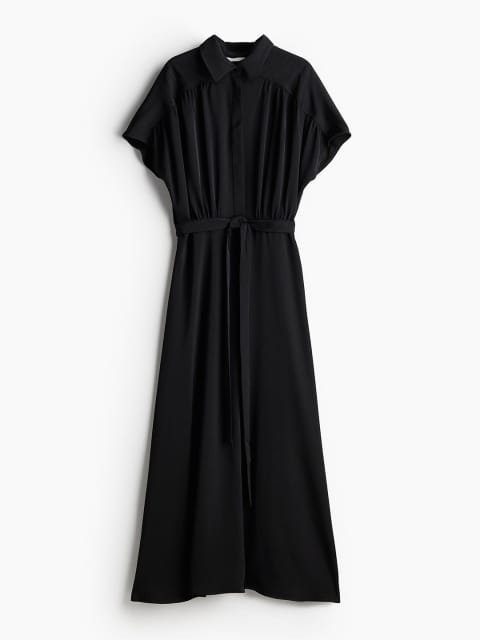 H&M Tie-Belt Dress