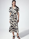 H&M Tie-Belt Shirt Dress