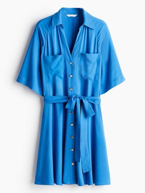 H&M Tie-Belt Shirt Dresses