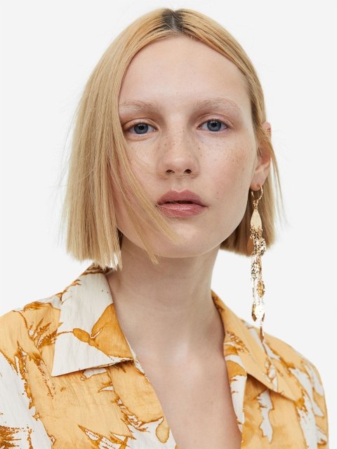 H&M Tie-Detail Blouse