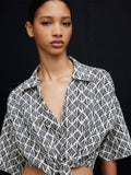 H&M Tie-Detail Blouse