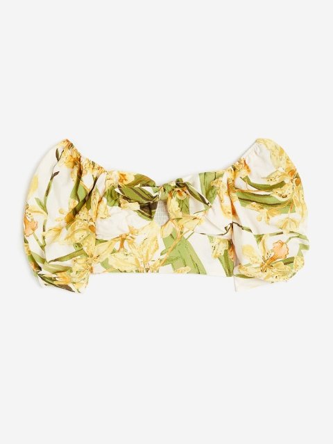 H&M Tie-Detail Cropped Top
