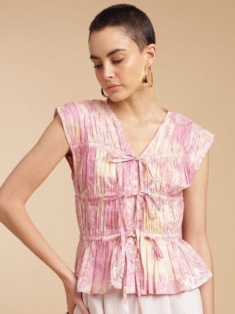 H&M Tie & Dye Top